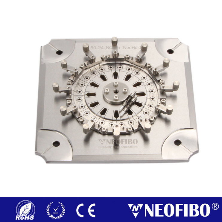 Customize Neoholder® Fiber Optic Polishing Fixture D2.50-24-SQH5