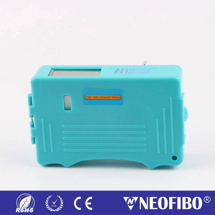 US-500 Cassette type fiber optic endface cleaner