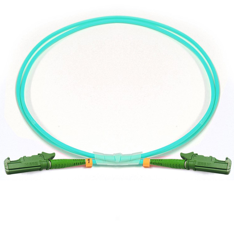 E2000 UPC Multi Mode Simplex Fiber Optic Patch Cord