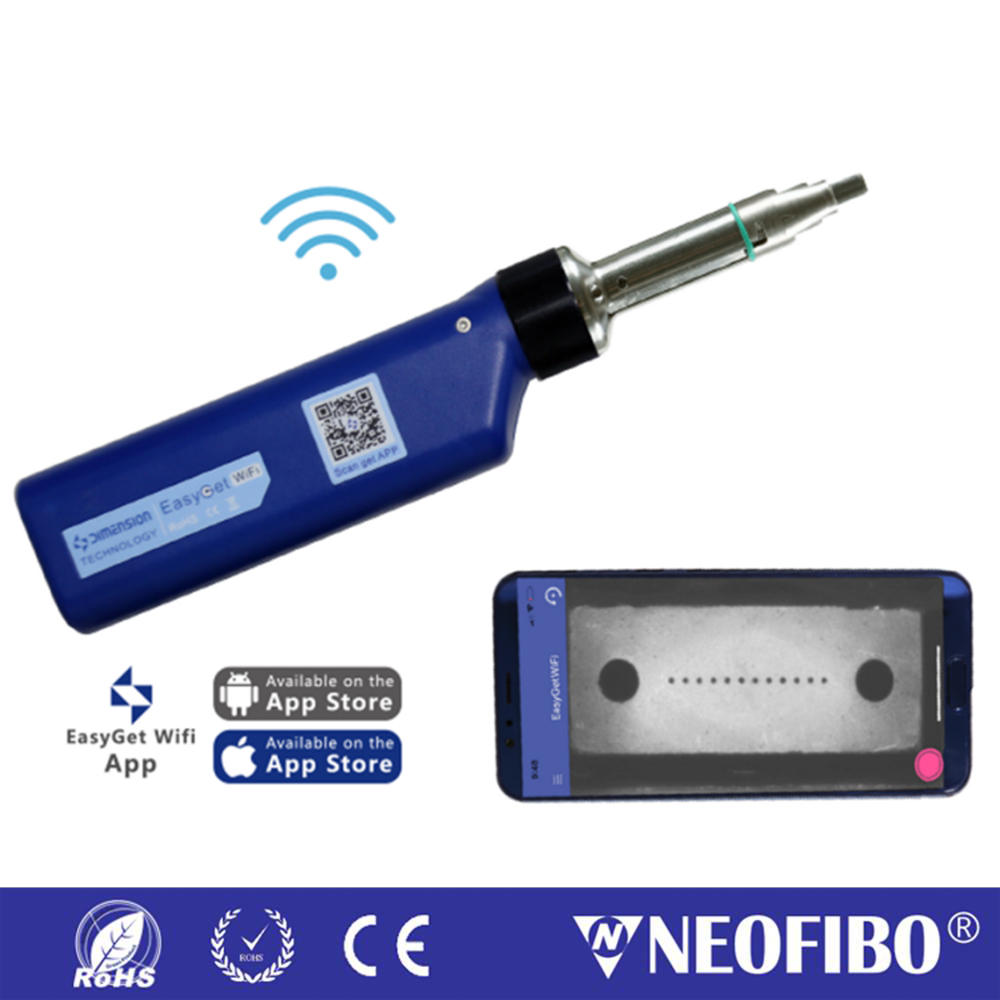 Wireless Full Fiber Endface Microscope, EasyGet Wifi MT