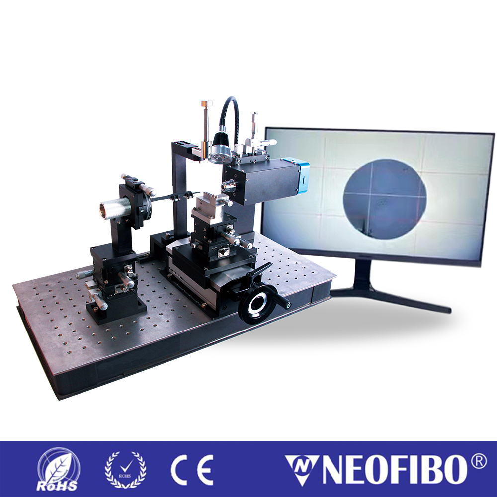 Neofibo multi fiber polarization maintaining fiber alignment system