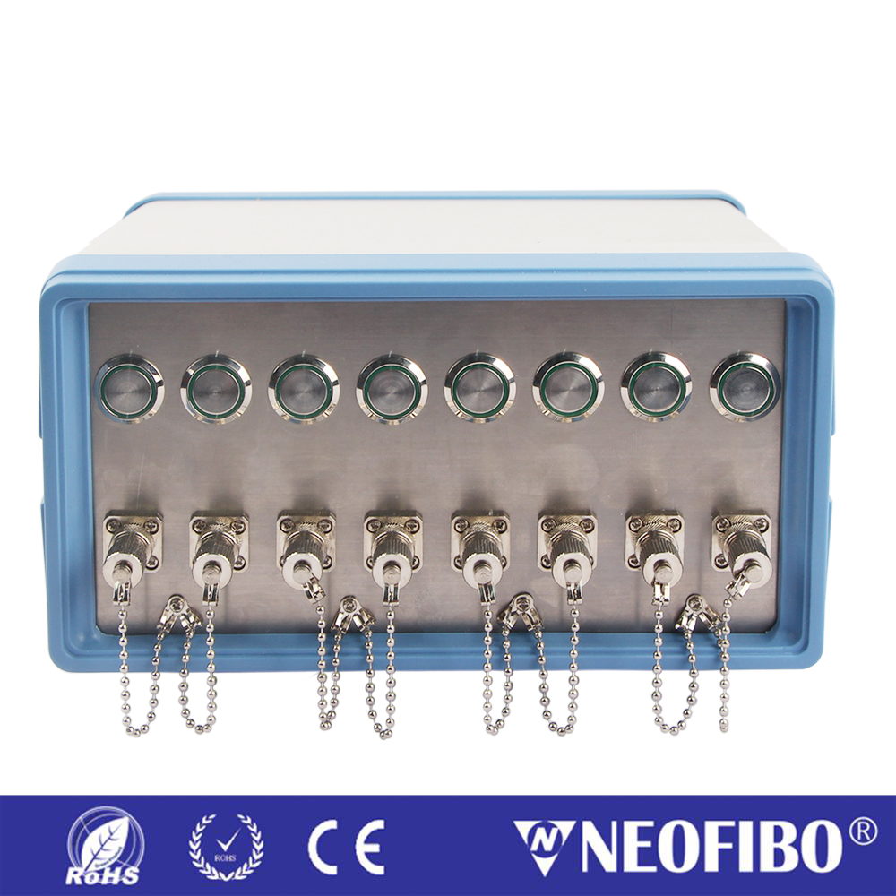 Desktop 8-channel 650nm Light Source，VFL-8C