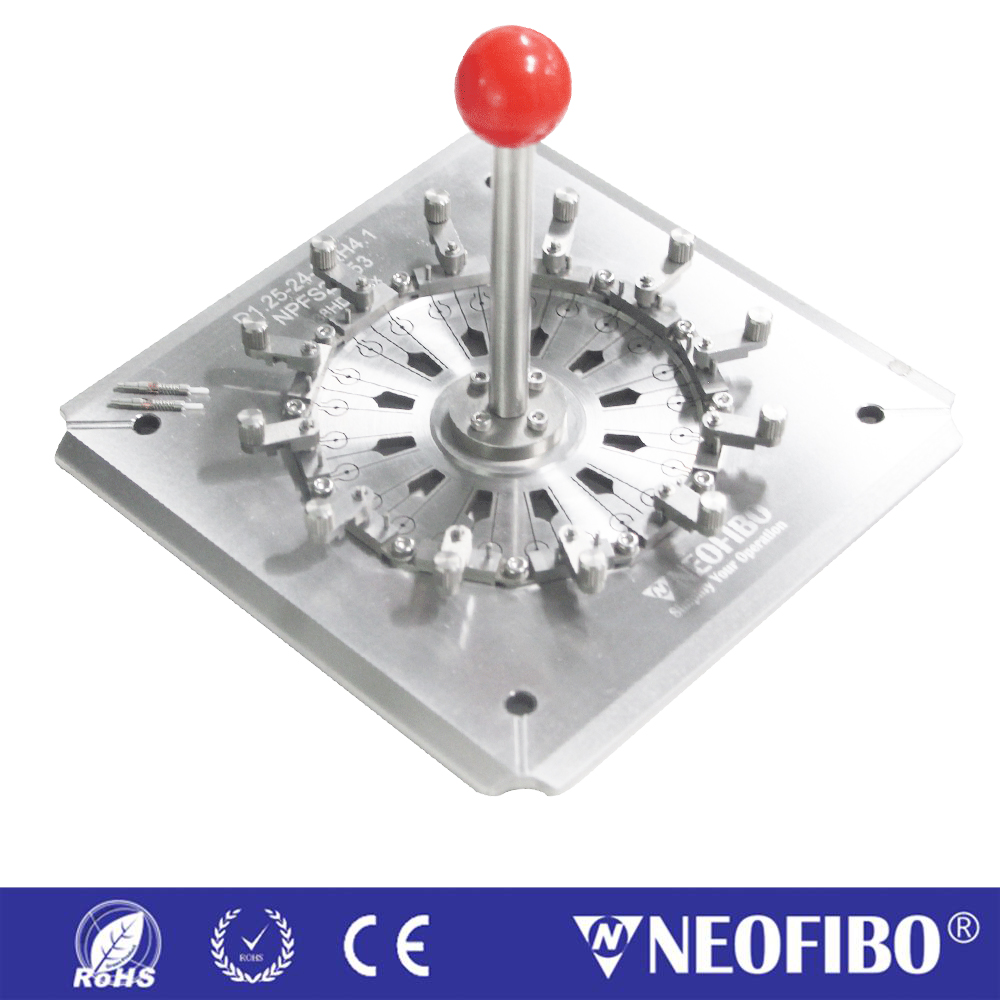 Customize Neoholder® Fiber Optic Polishing Fixture D1.25-24-SQH4.1