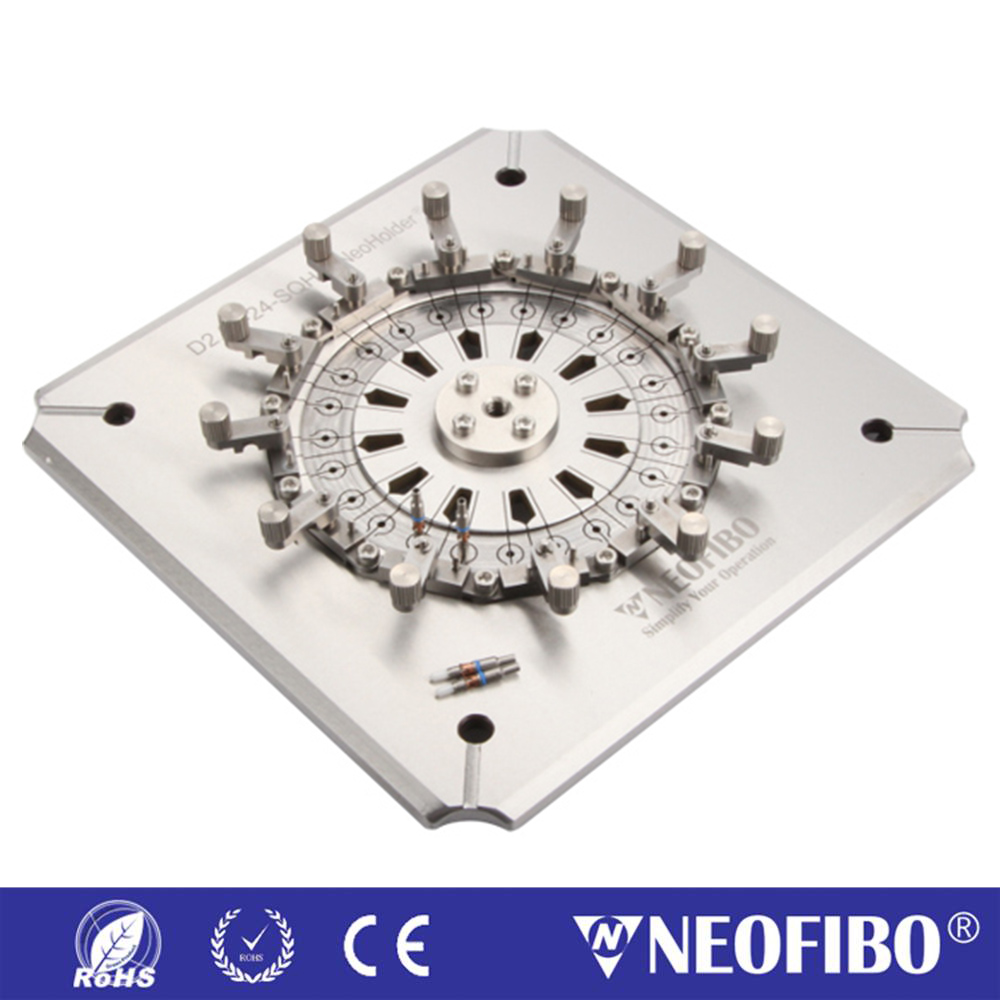 Customize Neoholder® Fiber Optic Polishing Fixture D2.00-24-SQH4