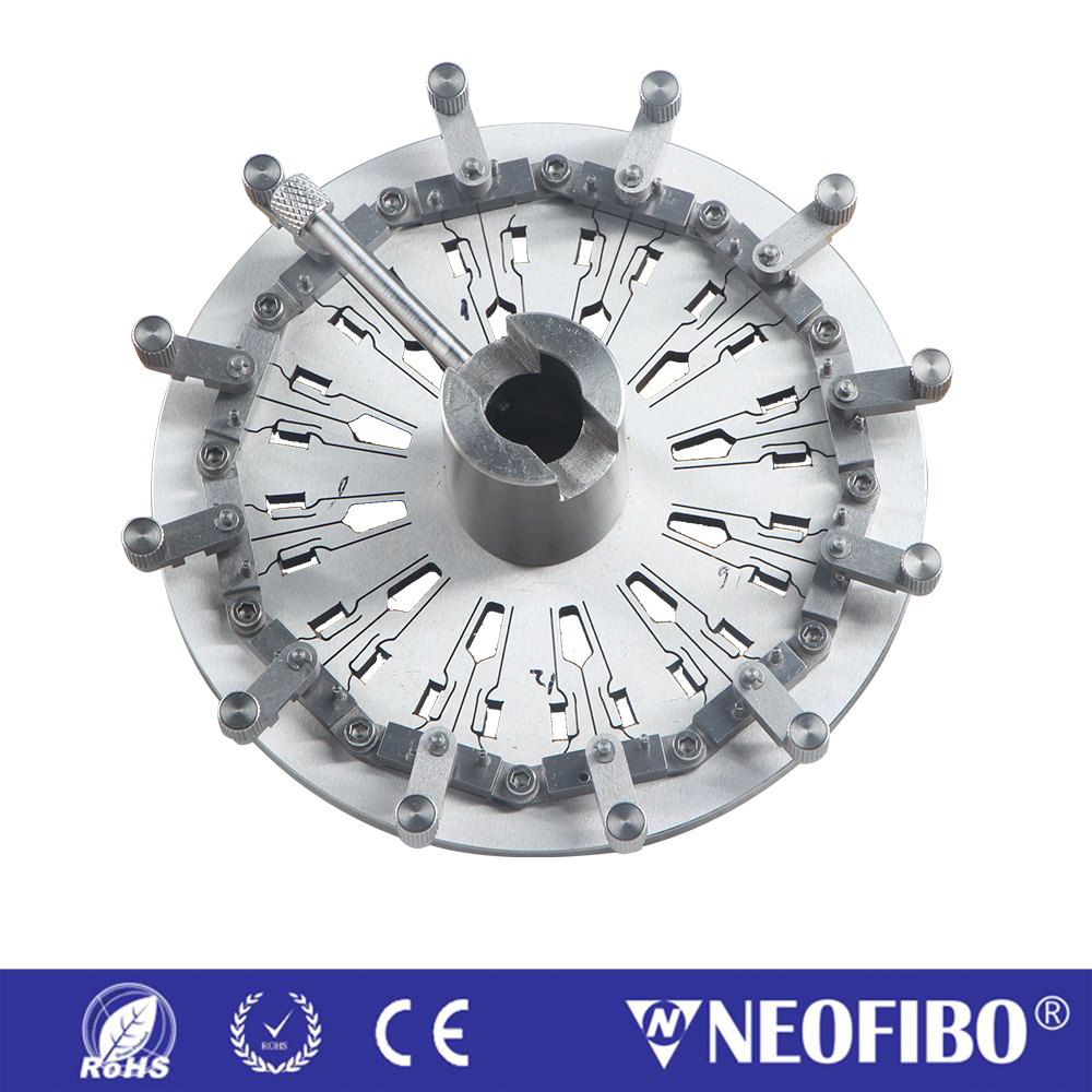 Fiber Optical Central Pressure MPO Connector Polishing Fixture MPO-PC-24DM