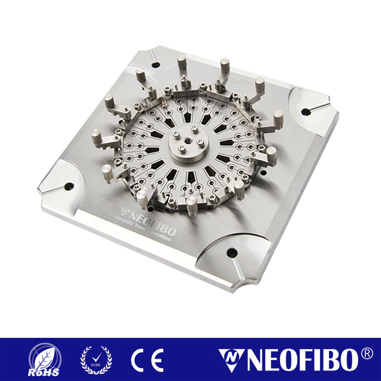 Fiber Optical Foursquare SC Connector Polishing Fixture SC-48-ATR