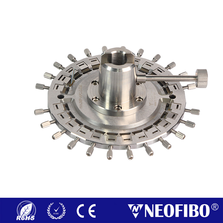 Fiber Optical Central Pressure MPO Connector Polishing Fixture MiniMT-PC-24DM