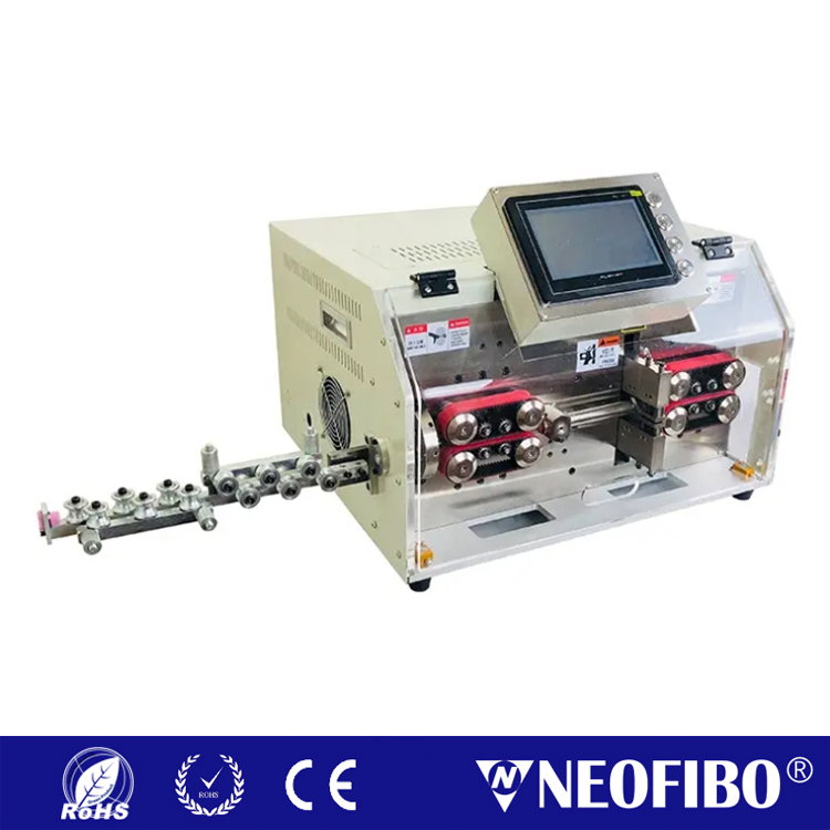 Automatic Multifunctional Multi Cable Core Wire Stripping Machine AOFC-8030H