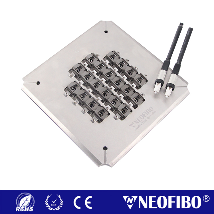 20 Positions Polishing Fixture For Sub-Assembled SC APC connector Finger-push-lock Type SC-APC-20IPC