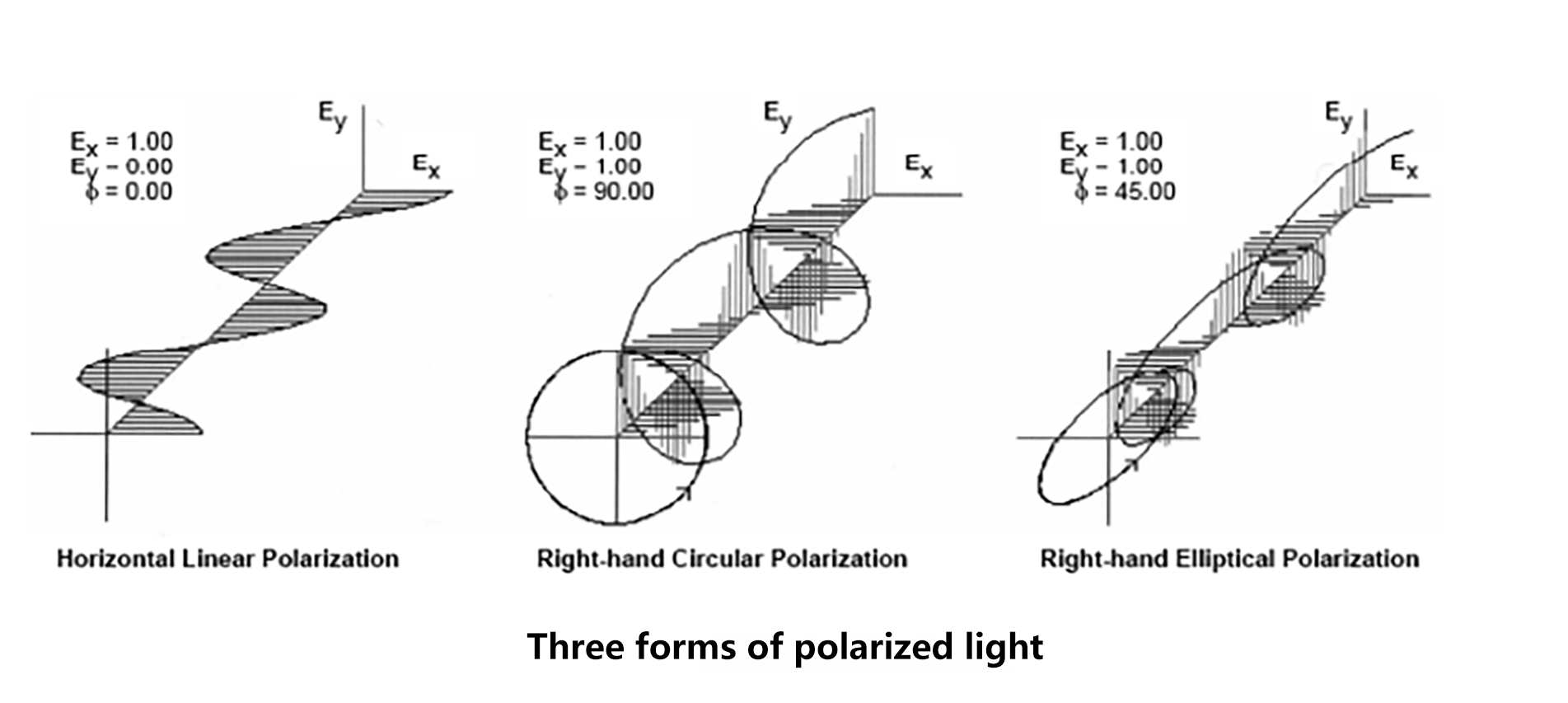 How to understand polarized light and extinction ratio?