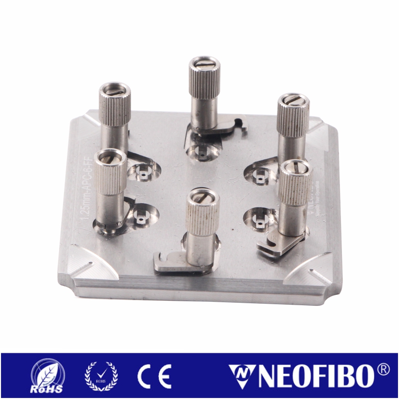 1.25mm Ferrule Field Fiber Polishing Fixture, 1.25mm-APC-6-FF