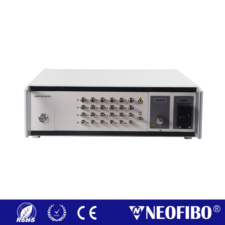 24-channel Single Mode Insertion and Return Loss Test Station，ILRL-18001-SM