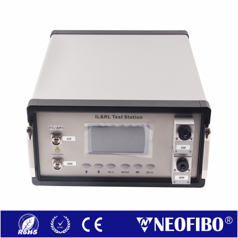SM&MM All-in-One Tangle-Free Insertion and Return Loss Test Station，ILRL-6006M-SM（MM）