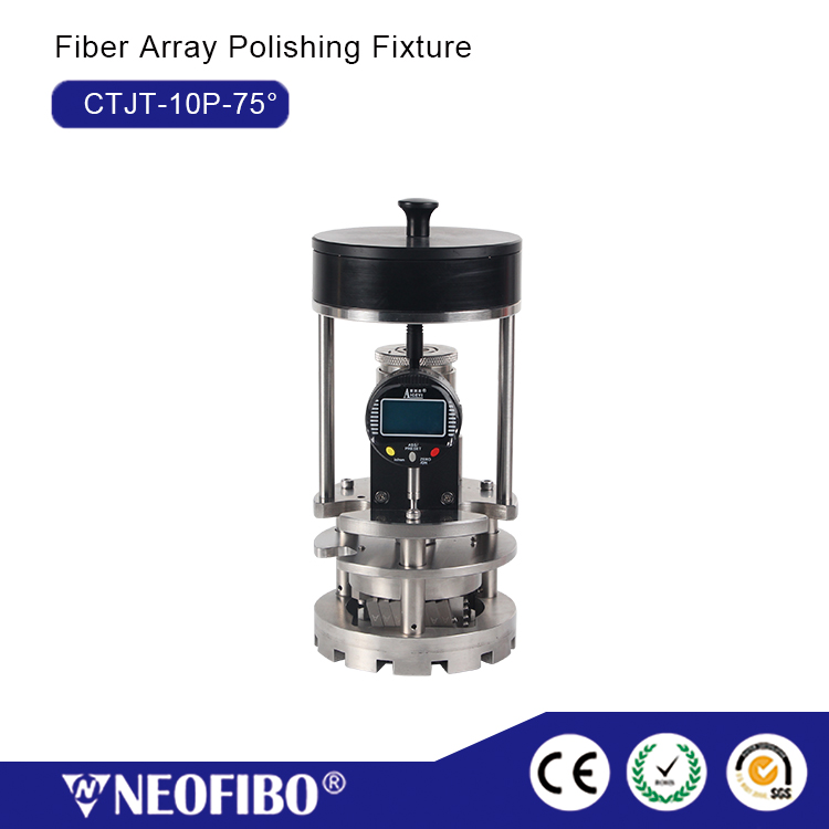 Fiber Array Polishing Fixture，CTJT-10P-75°