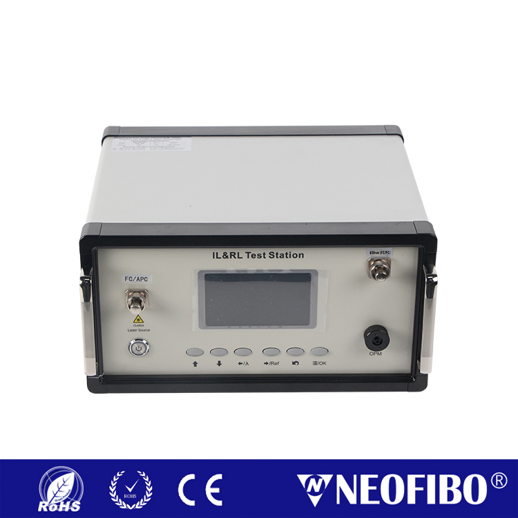 Single Mode Mandrel-Free Insertion Loss and Return Loss Test Station，ILRL-6001M-1CH-4W